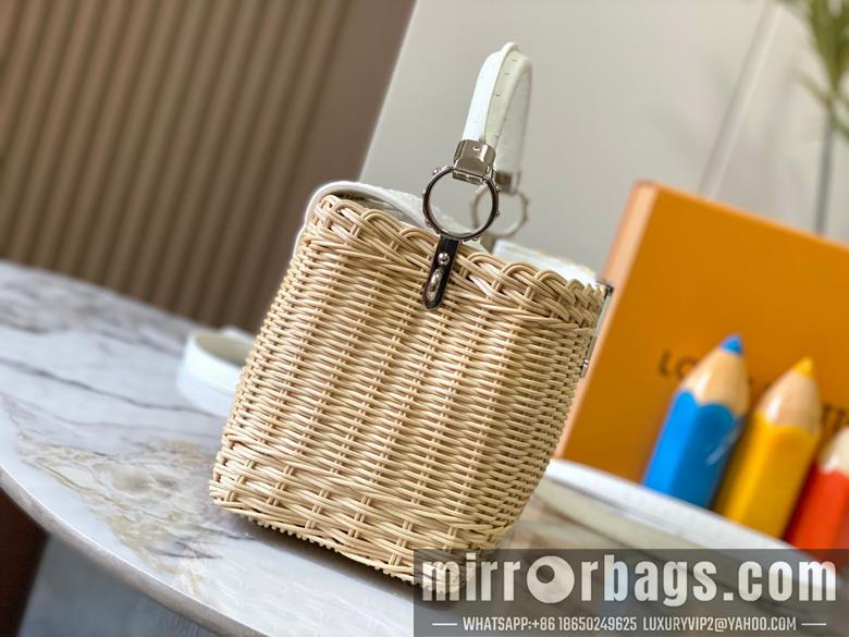1:1 Louis Vuitton Bags Cap M11618 27x17.3x9cm ss3