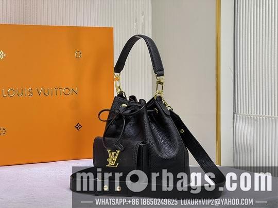 1:1 Louis Vuitton Bags Lockme M57687黑57688灰57689橙 23x23x16cm cs