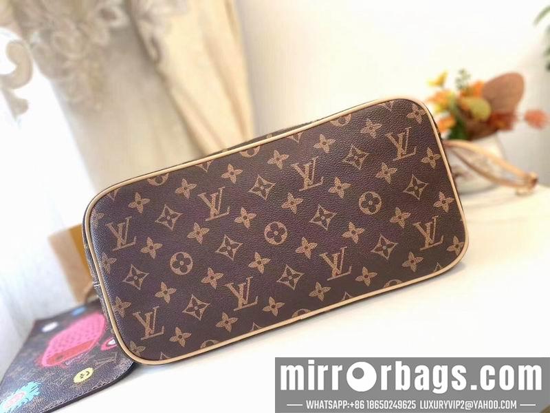 1:1 Louis Vuitton Bags Neverfull M46447 31x28x14cm zy