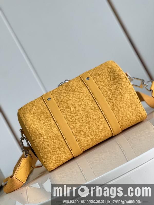 1:1 Louis Vuitton Bags City Keepall M21438姜黄 蓝27x17x13cm CN