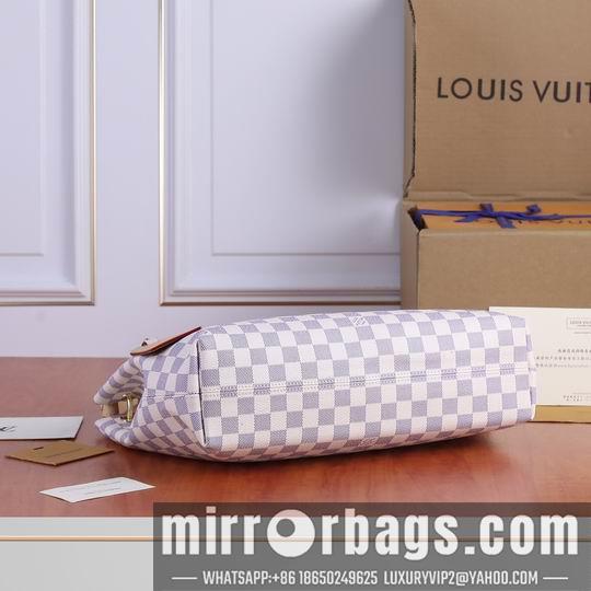 1:1 Louis Vuitton Bags N43701啡格 白格粉N43701 30x9.5x29cm ww