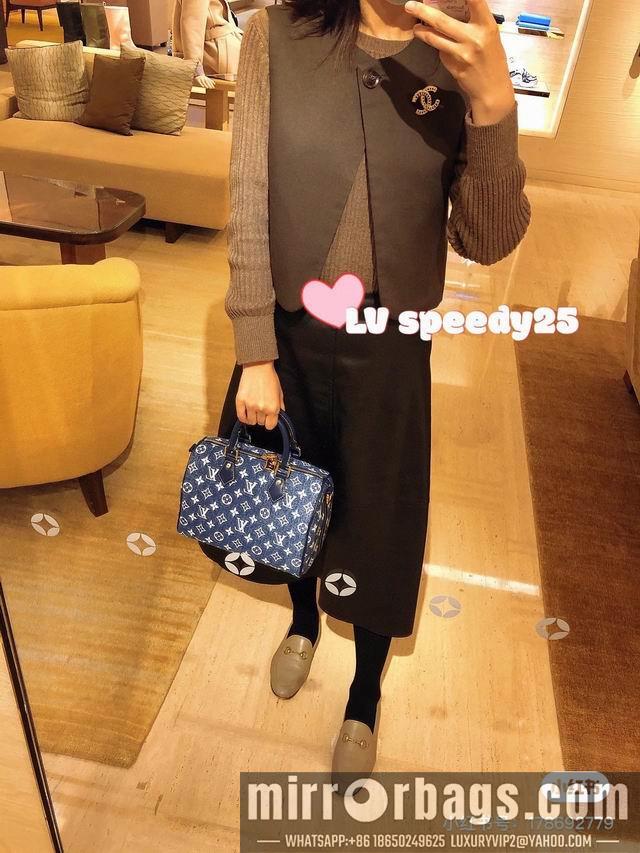 1:1 Louis Vuitton Bags Speedy M59609 25x19x15cm cs