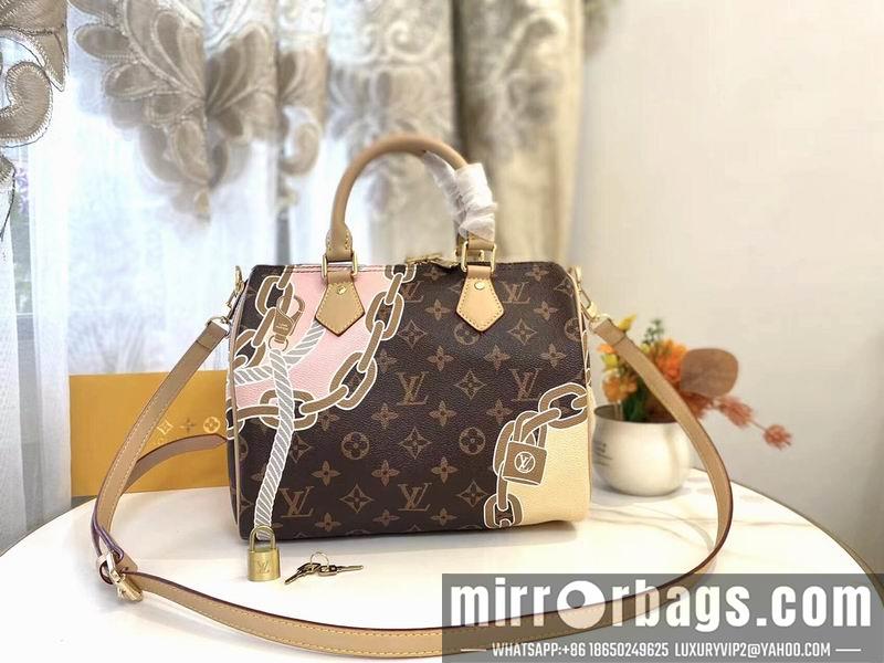 1:1 Louis Vuitton Bags Speedy M40473 25x19x15cm zy