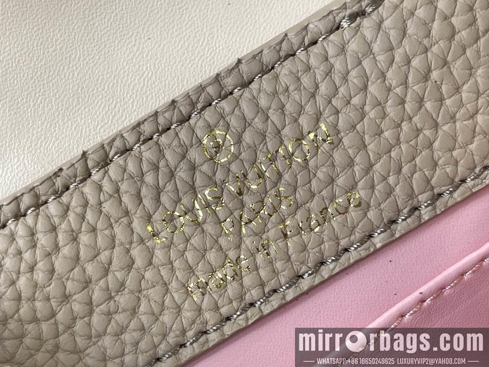 1:1 Louis Vuitton Bags Capucines M59863 21x14x8cm cs2色