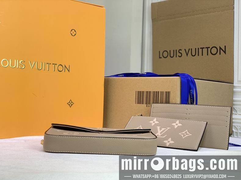 1:1 Louis Vuitton Bags Pochette Metis 61276 21x12x3 cm cs
