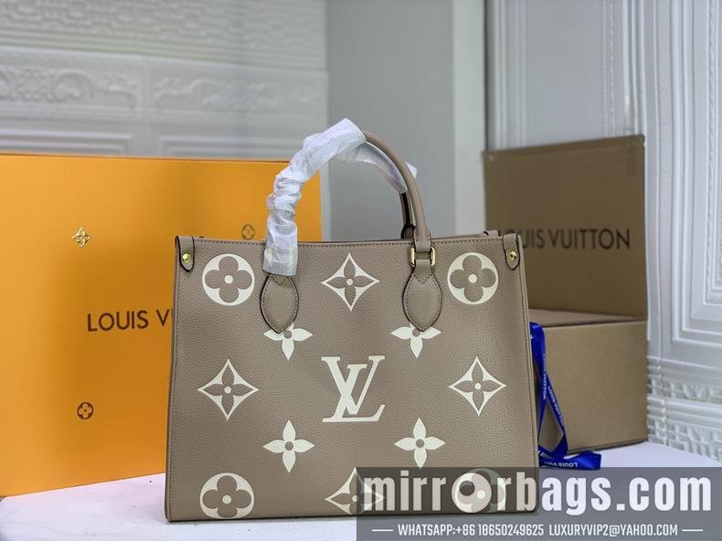 1:1 Louis Vuitton Bags onthego M45494 35x28x15 cm cs
