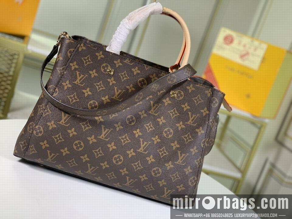 1:1 Louis Vuitton Bags Montaigne M41055 29x20x13 bc