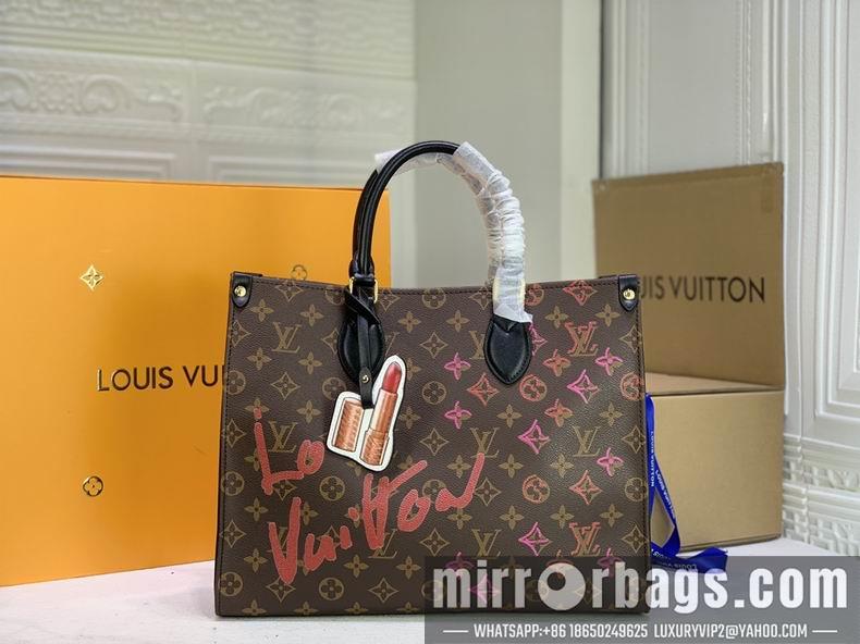 1:1 Louis Vuitton Bags onthego M45888 34x26x15 cm cs