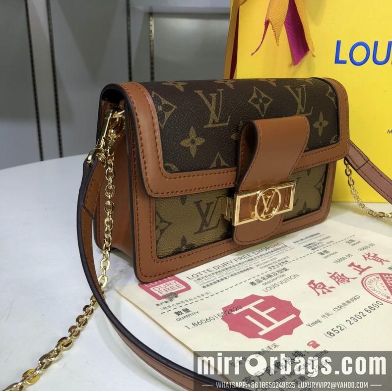 1:1 Louis Vuitton Bags Dauphine M68746 19x11x6 cm cs