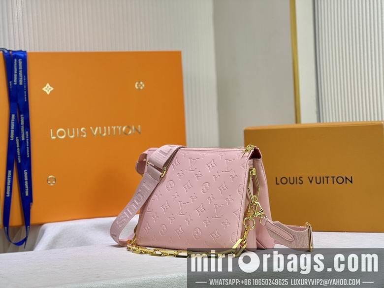 1:1 Louis Vuitton Bags Coussin 57790粉 26X20X12 ss06