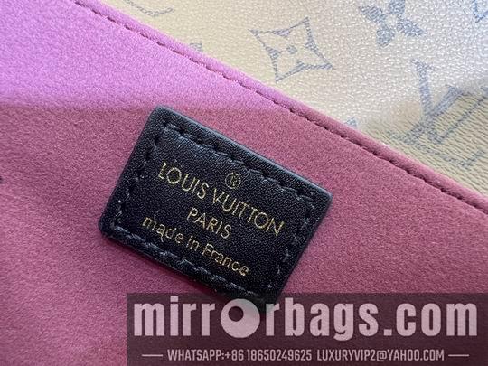1:1 Louis Vuitton Bags M46279老花 黄花21.5x6x13.5cm cs