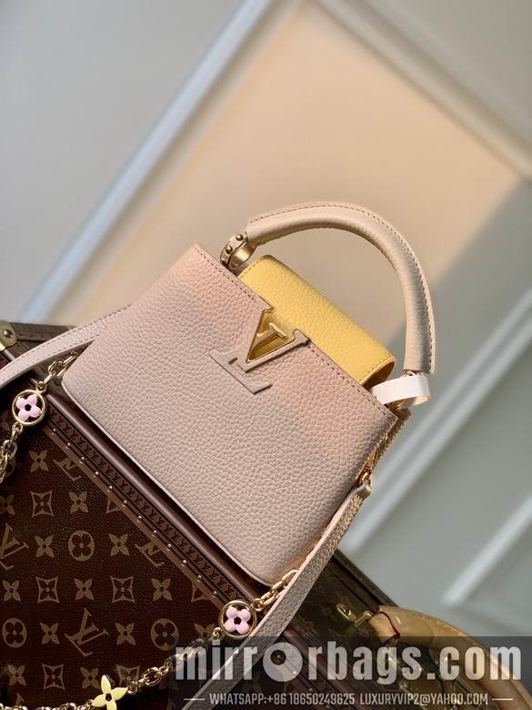 1:1 Louis Vuitton Bags Capucines M22375 21X14X8cm DN 2colour