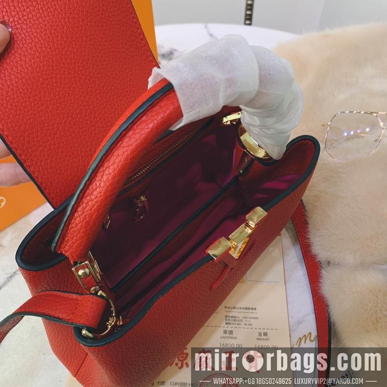 1:1 Louis Vuitton Bags Capucines M48870 M61219 27x18x9 cm cs
