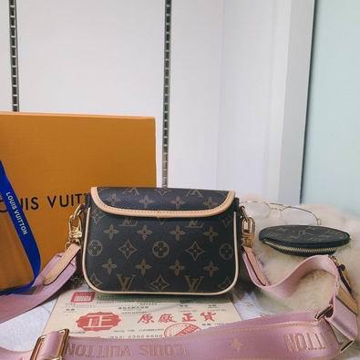 1:1 Louis Vuitton Bags Multi Pochette M56461 19x13x5 cm gf