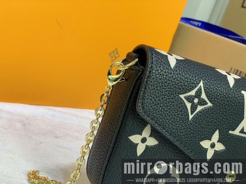 1:1 Louis Vuitton Bags Pochette Metis 61276 21x12x3 cm cs