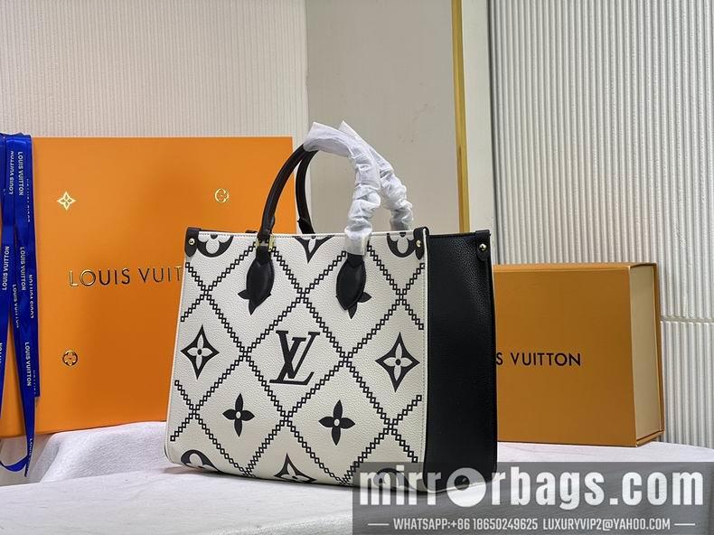 1:1 Louis Vuitton Bags onthego M44925 34x26x13 cm cs