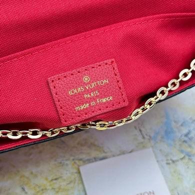 1:1 Louis Vuitton Bags Felicie M61276钻石纹 21x12x3cm  zy