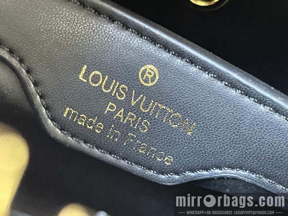 1:1 Louis Vuitton Bags Capucines M20373波尔卡圆点27x18x9cm cs