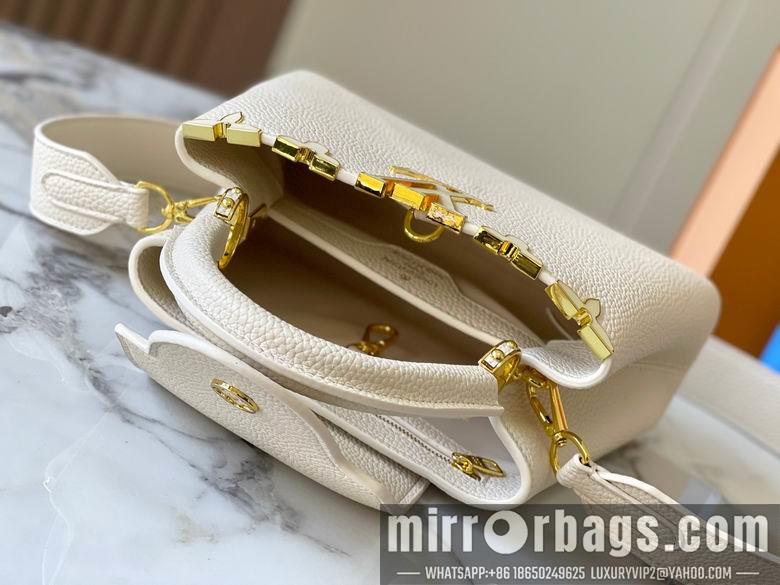 1:1 Louis Vuitton Bags Capucines M23766 27x18x9cm ss