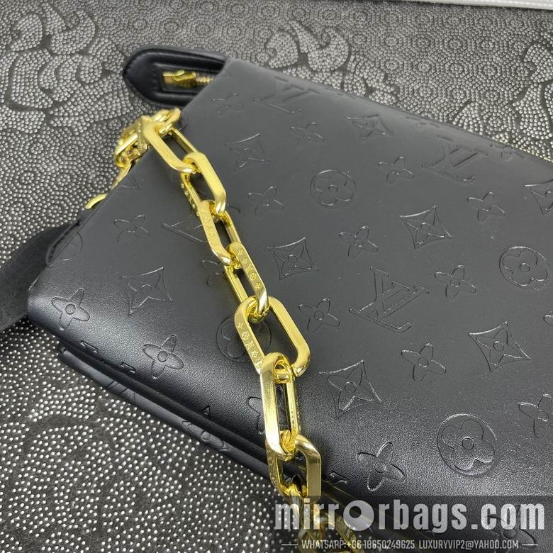 1:1 Louis Vuitton Bags Coussin 57790黑 26X20X12 ss05