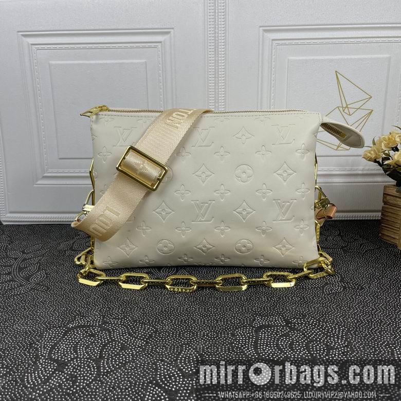 1:1 Louis Vuitton Bags Coussin 57790白 26X20X12 ss07