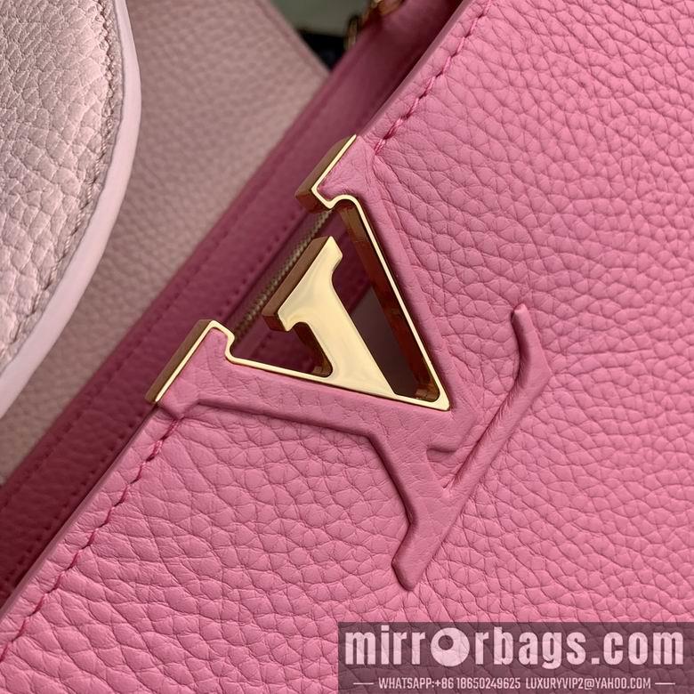 1:1 Louis Vuitton Bags Capucines M22375 21X14X8cm DN 2colour