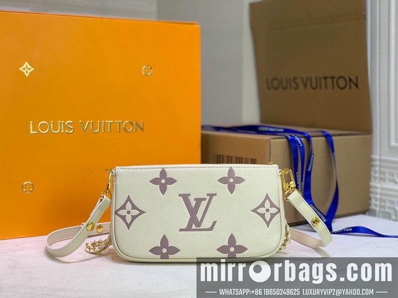 1:1 Louis Vuitton Bags M80447 M45777 L23.5x13x4.5 S18.5x11x4.5 cm cs