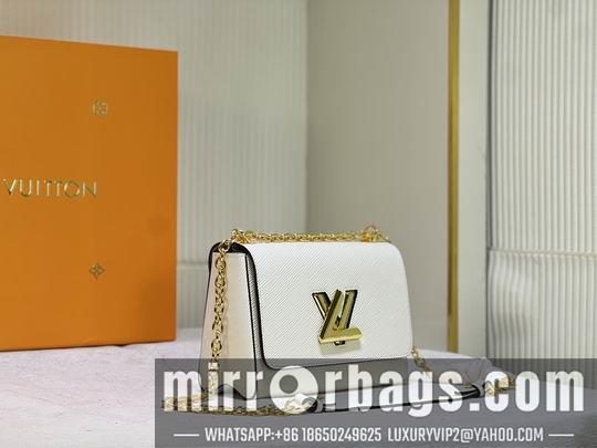 1:1 Louis Vuitton Bags Twist Denim 50273 50272 23x17x10cm cs