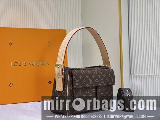 1:1 Louis Vuitton Bags 骆驼包M51163 30x16x15cm cs