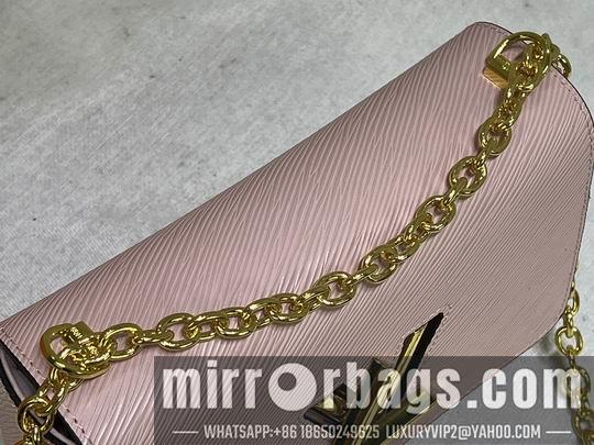 1:1 Louis Vuitton Bags Twist Denim 50273 50272 23x17x10cm cs