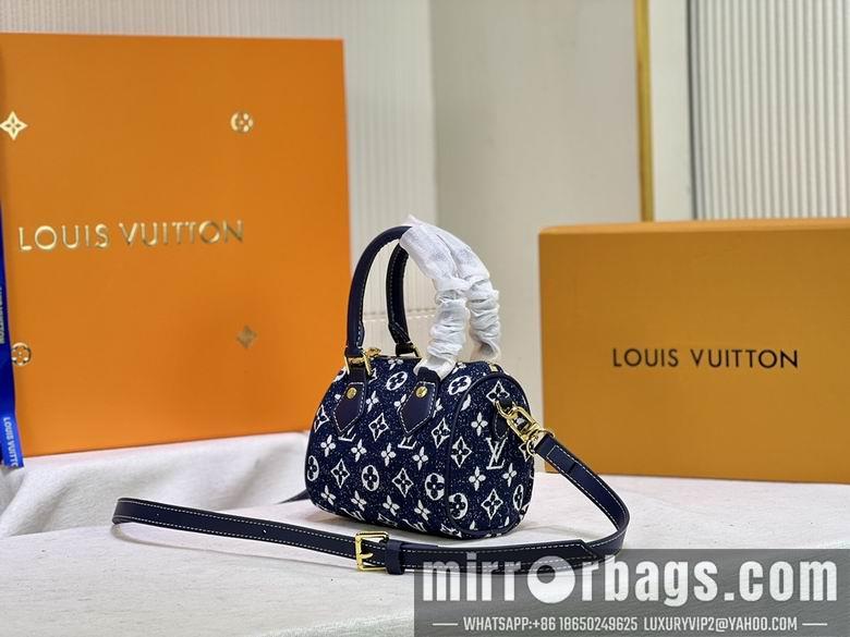 1:1 Louis Vuitton Bags Nano Speedy M81168 16X10X7.5 ss