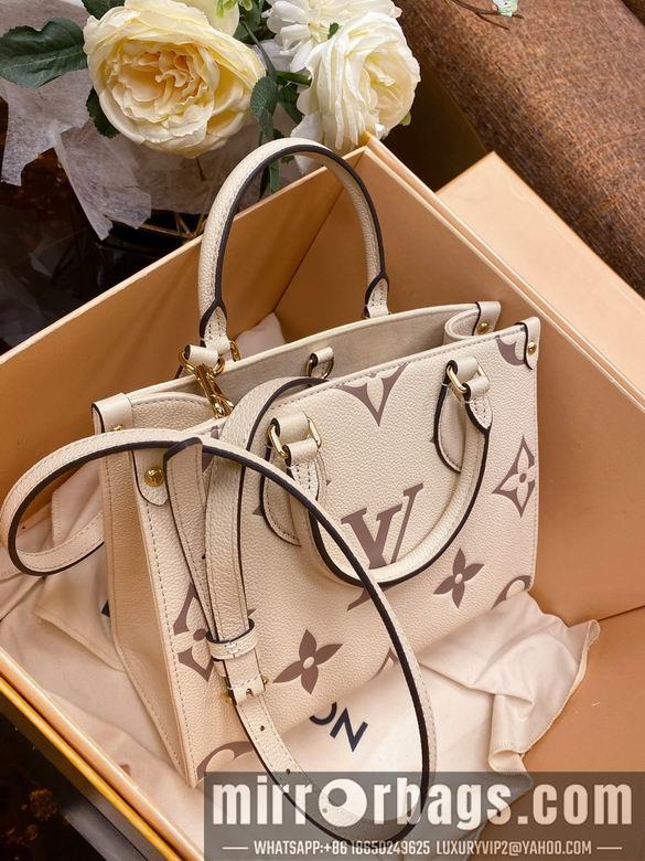1:1 Louis Vuitton Bags Tote M45654 25X19X11.5cm YG 3colour