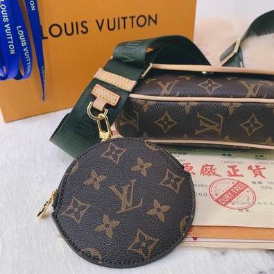 1:1 Louis Vuitton Bags Multi Pochette M56461 19x13x5 cm gf