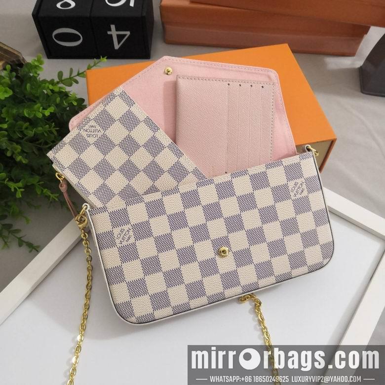 1:1 Louis Vuitton Bags 661276 22X12.5X3cm XM 3colour