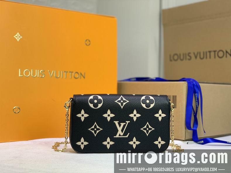 1:1 Louis Vuitton Bags Pochette Metis 61276 21x12x3 cm cs
