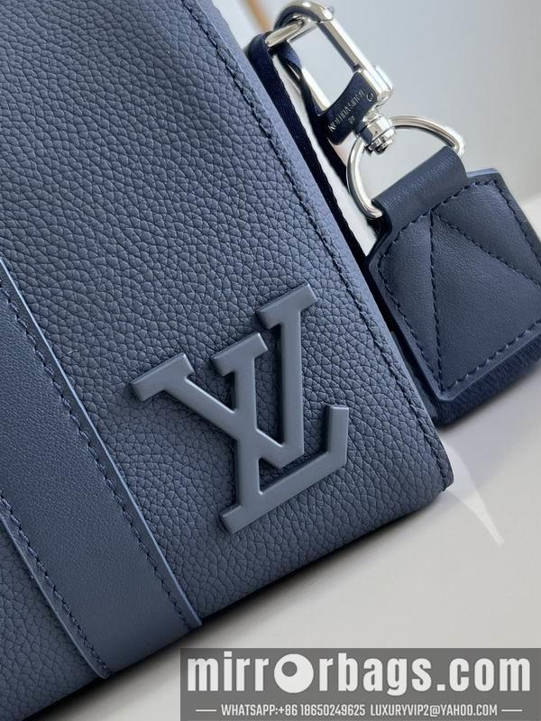1:1 Louis Vuitton Bags City Keepall M21438姜黄 蓝27x17x13cm CN