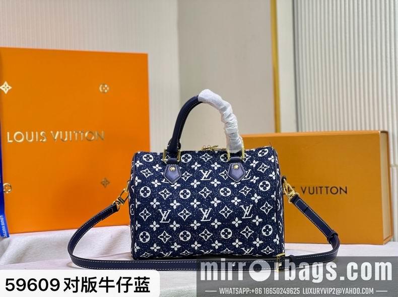 1:1 Louis Vuitton Bags Speedy M59609 25x19x15 cm cs