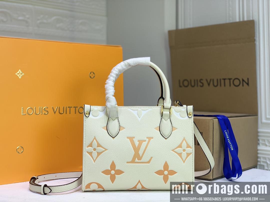 1:1 Louis Vuitton Bags onthego M45659 25x19x11.5 cm cs