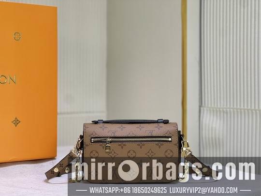 1:1 Louis Vuitton Bags M46279老花 黄花21.5x6x13.5cm cs