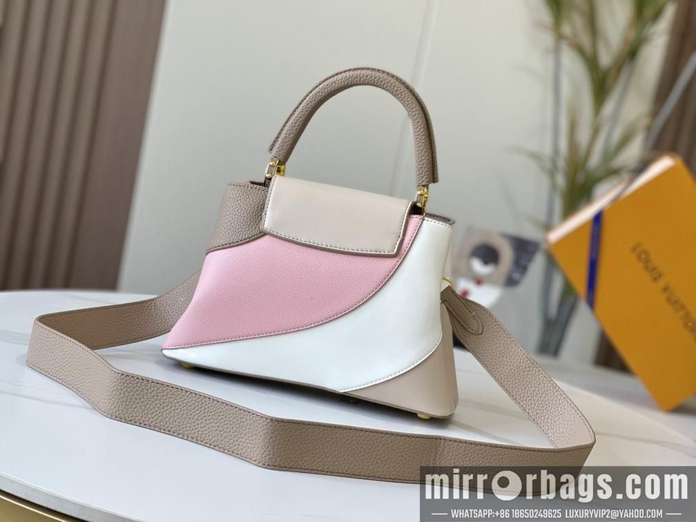 1:1 Louis Vuitton Bags Capucines M59864 27x18x9cm cs2色