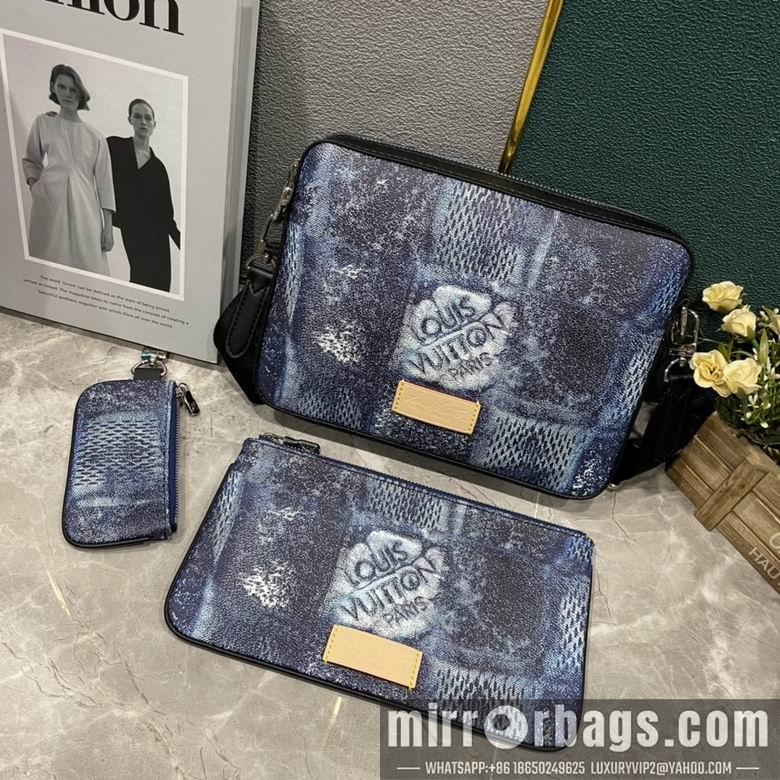 1:1 Louis Vuitton Bags M57840 12X7cm 24X15cm 26X5X18cm XMY 4colour