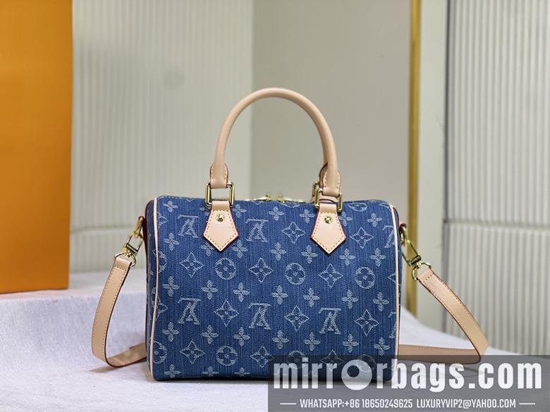 1:1 Louis Vuitton Bags Speedy M40390 25x19x15cm ss