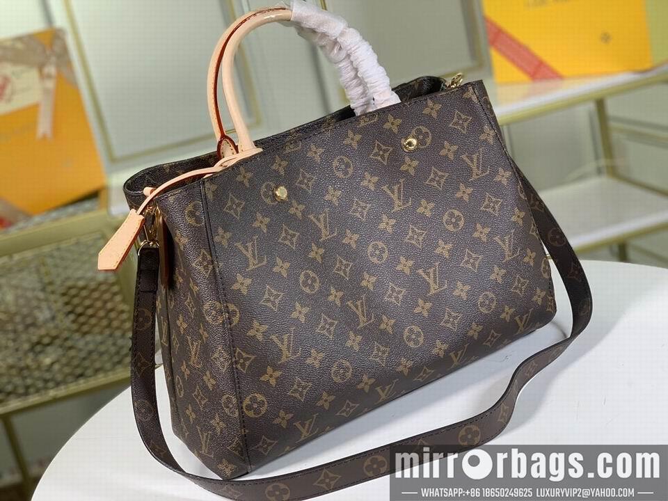 1:1 Louis Vuitton Bags Montaigne M41055 29x20x13 bc