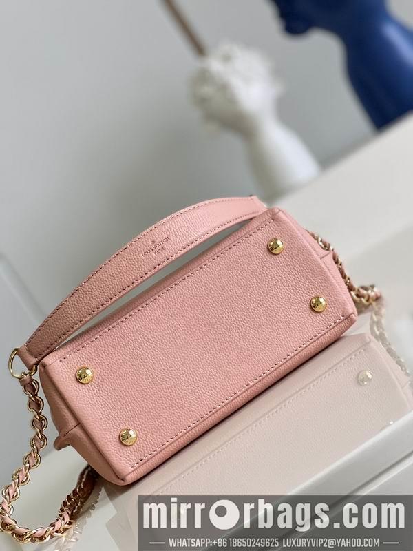 1:1 Louis Vuitton Bags Lockme Ever M21088粉23x17x10cm CN