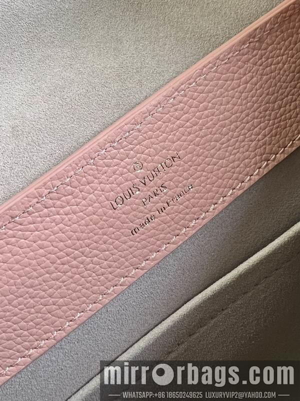 1:1 Louis Vuitton Bags Lockme Ever M21088粉23x17x10cm CN