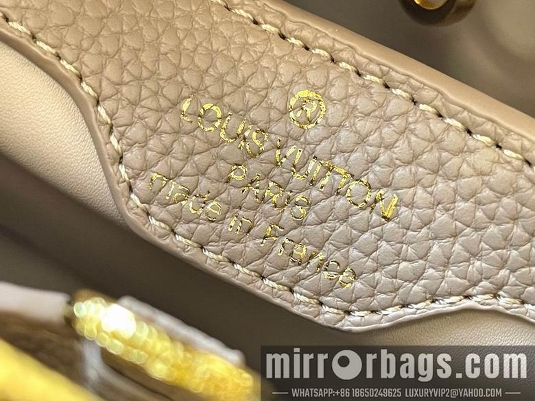 1:1 Louis Vuitton Bags Capucines M23766 27x18x9cm ss