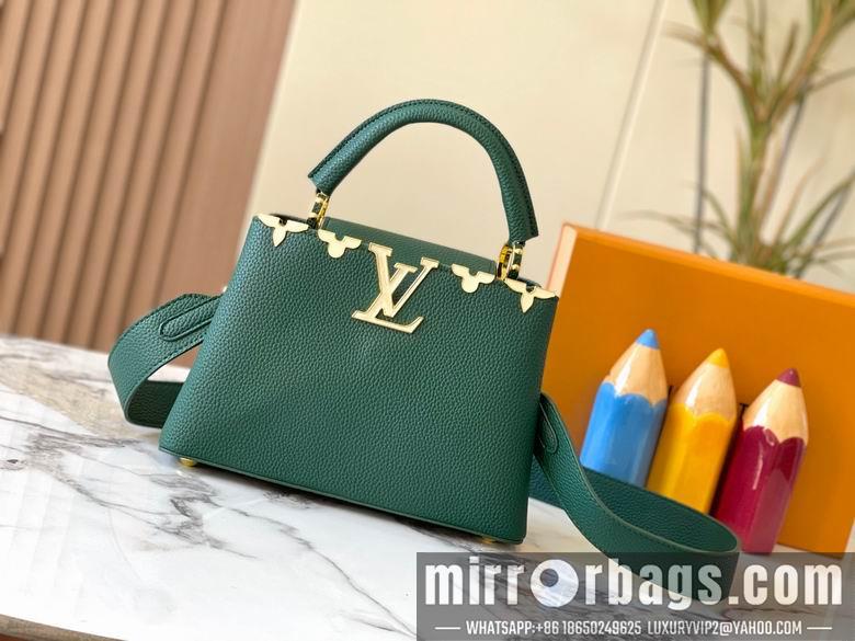 1:1 Louis Vuitton Bags Capucines M23766 27x18x9cm ss