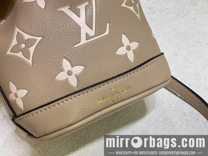 1:1 Louis Vuitton Bags Nano Noe M81266灰 黑13x16x10cm ss