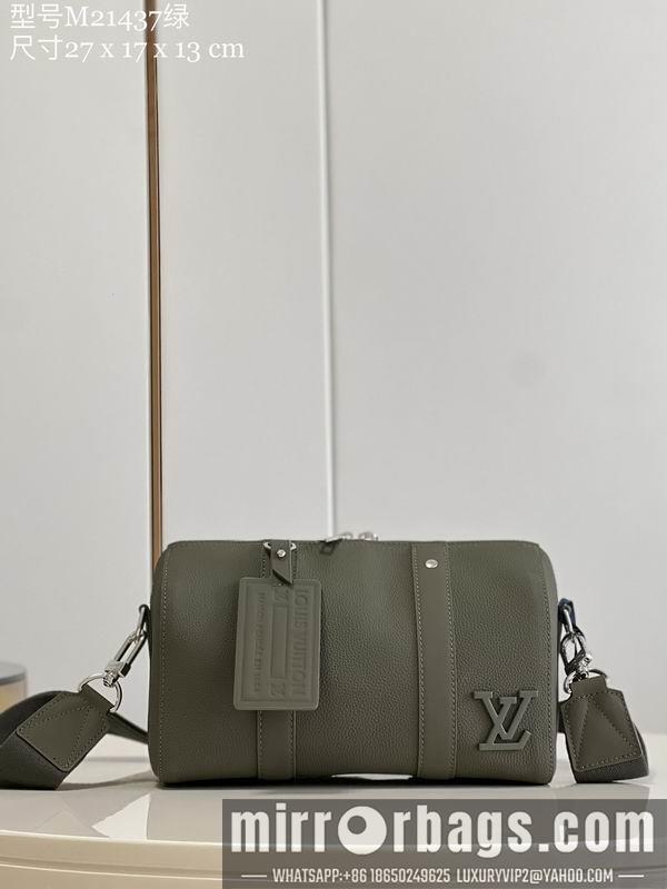 1:1 Louis Vuitton Bags City Keepall M21437绿 27x17x13cm CN