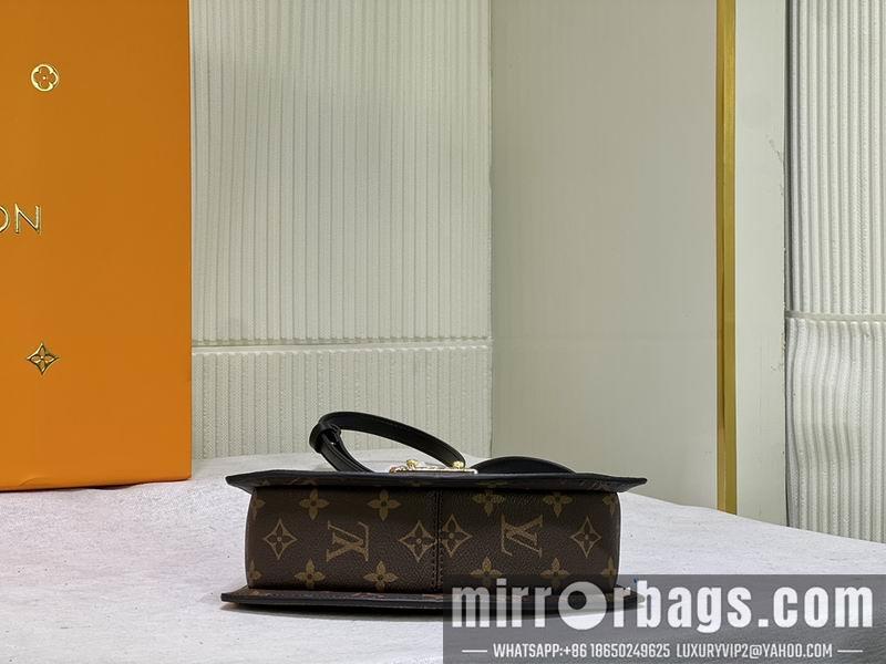 1:1 Louis Vuitton Bags M46548拼色老花 23.5x16.5x8cm ss